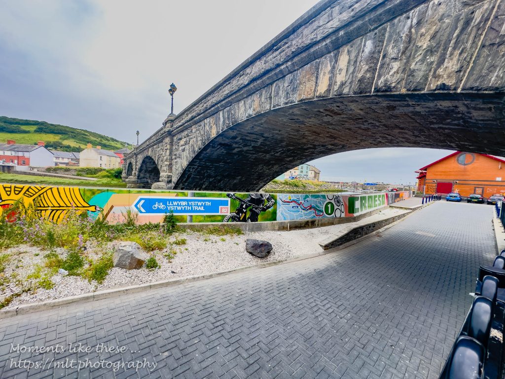Start of the Ystwyth trail