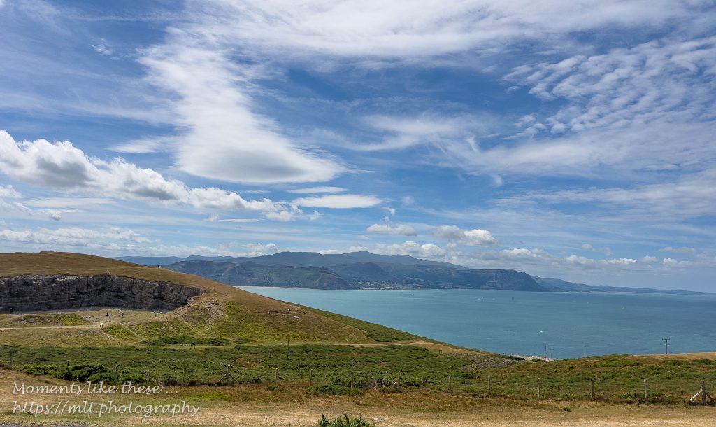 View west from the Tram, Great Orme, Llandudno